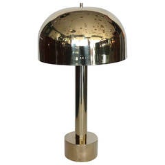 Large Brass Dome Lamp Large Brass Dome Lamp