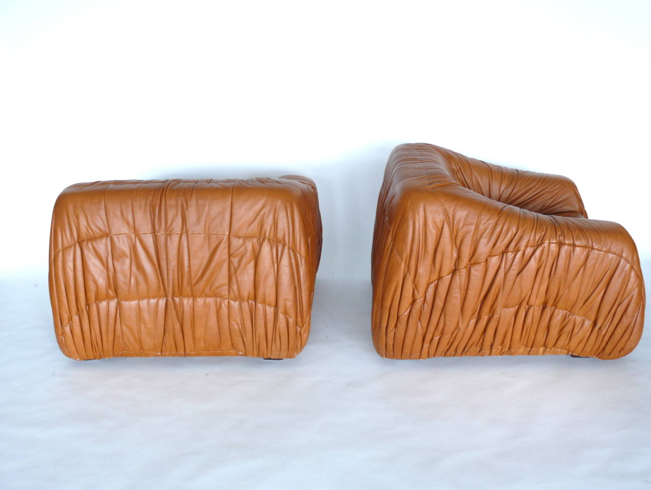 Late 20th Century Pair of Chairs by Jonathan De Pas, Donato D'Urbino and Paolo Lomazzi