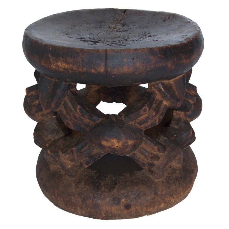 Petite African "Bamileke" Head Rest