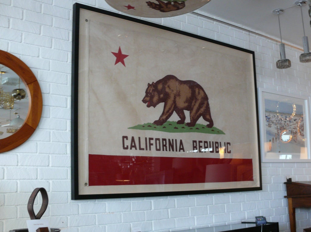 American Massive Vintage California State Flag