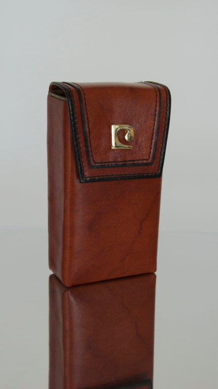 20th Century Pierre Cardin Leather Cigarette Case