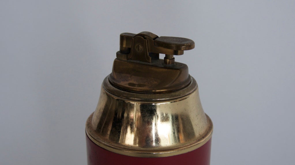 English Large Dunhill Lighter and Cigarette Holder