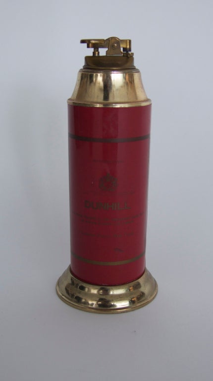 Large Dunhill Lighter and Cigarette Holder 1