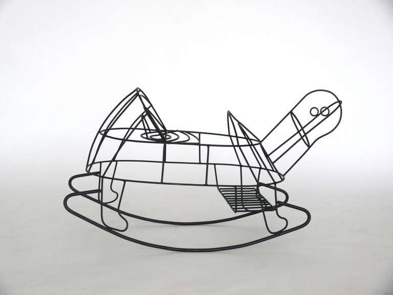 Rocking Iron Turtle by Frederick Weinberg