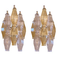 Pair of Venini Sconces