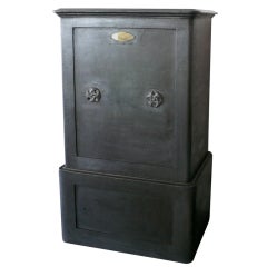 Grand coffre-fort français "Haffner" du 19ème siècle