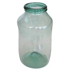 Large French Blown Glass Jug