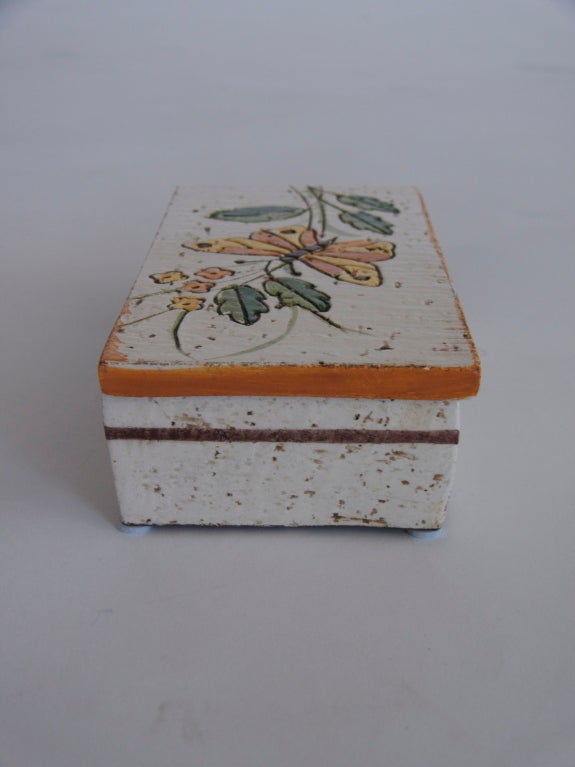 Vintage Italian Ceramic Box 1