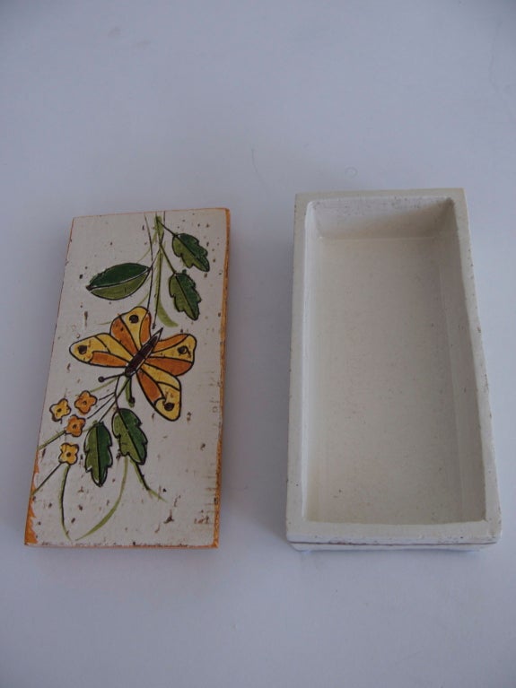Vintage Italian Ceramic Box 4