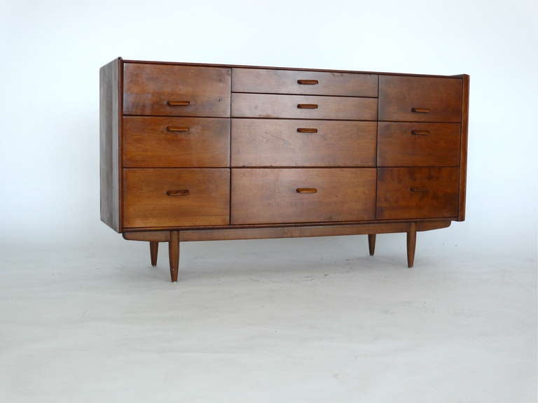 Oak Credenza by Russel Wright for Conant Ball 4