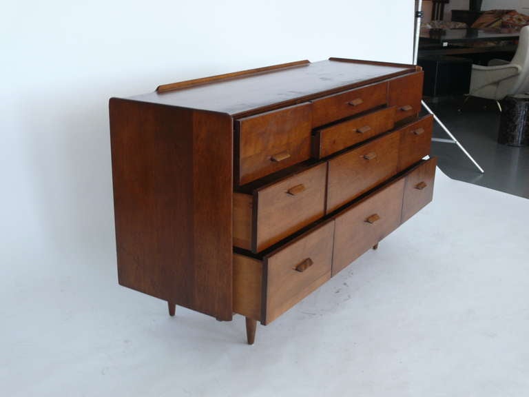 Oak Credenza by Russel Wright for Conant Ball 3