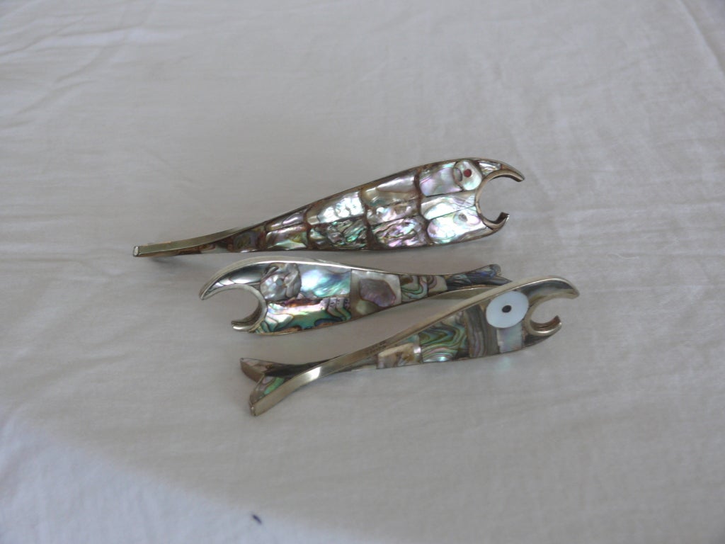 Mother of Pearl Fish Bottle Openers 2
