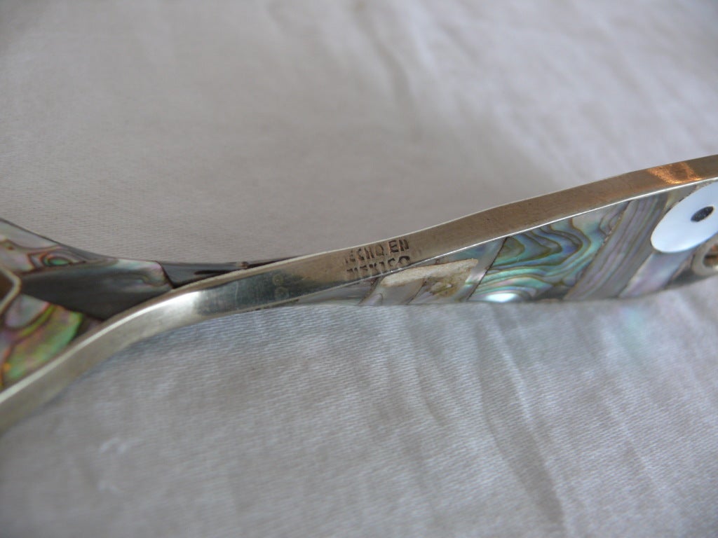 Mother of Pearl Fish Bottle Openers In Excellent Condition In Beverly Hills, CA
