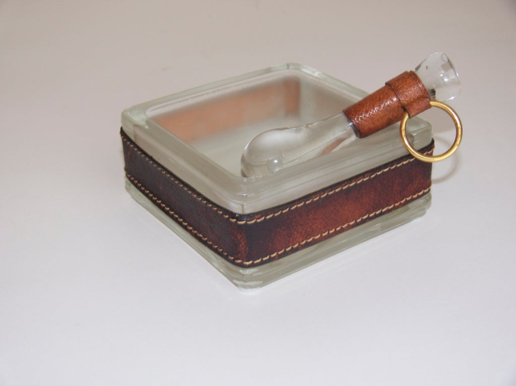 Dupre Lafon Style Cigar Ashtray with Snuffer