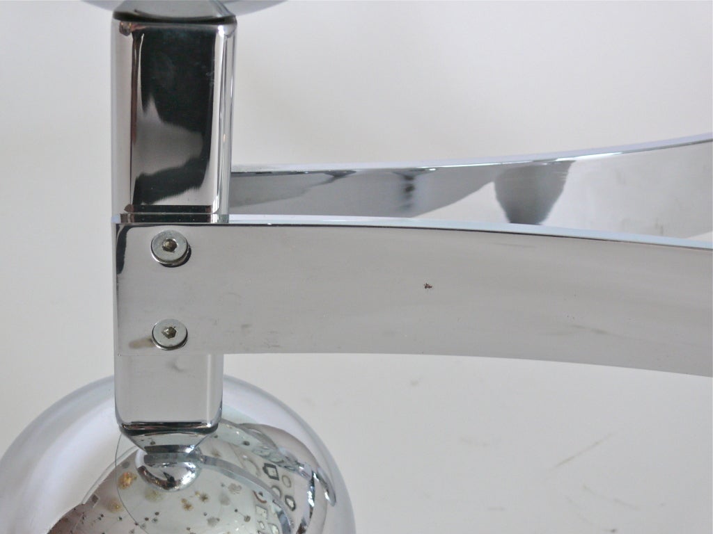 French Chrome Sputnik Table 5