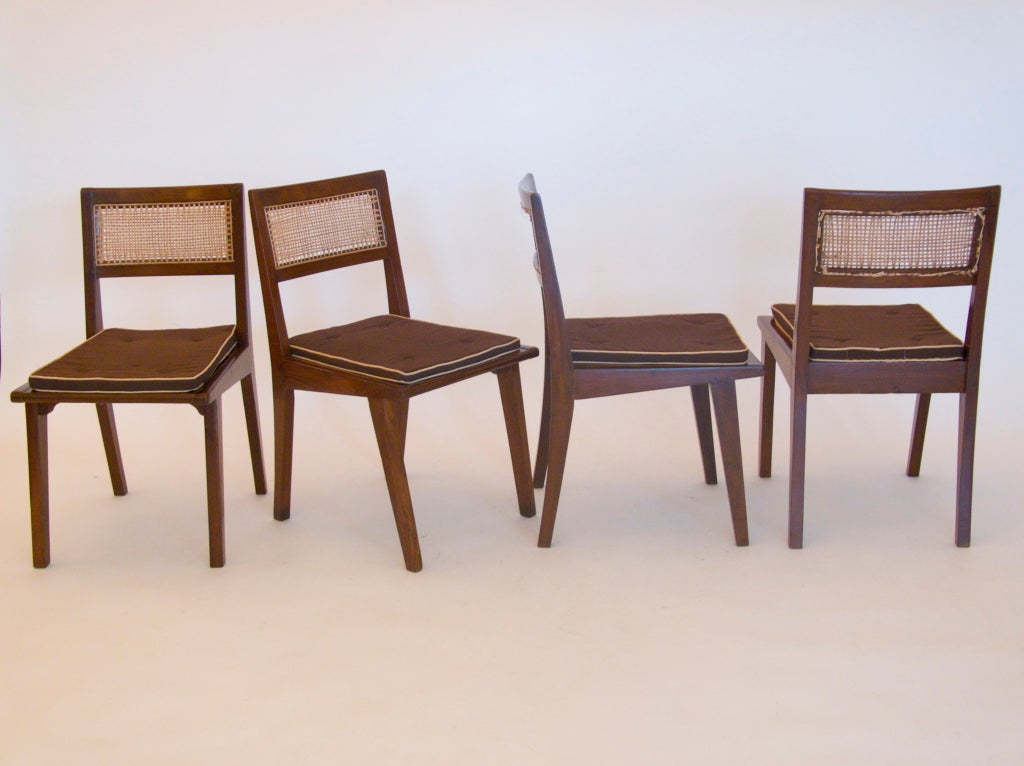 Dining Chairs by Pierre Jeanneret 4