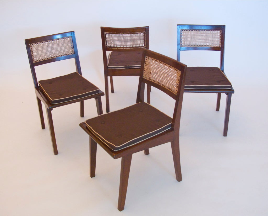 Dining Chairs by Pierre Jeanneret 3