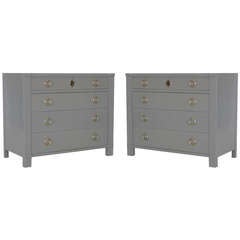 Pair of "New World" Chests by Michael Taylor for Baker