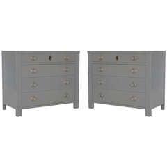 Pair of "New World" Chests by Michael Taylor for Baker