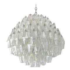 Giant Venini Polyhedral Chandelier
