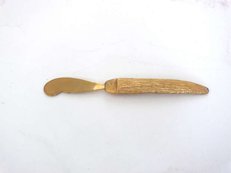 Brass Dachshund Cracker Server 1