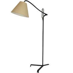Jacques Adnet Adjustable Floor Lamp