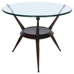 Retro Italian Tripod Table