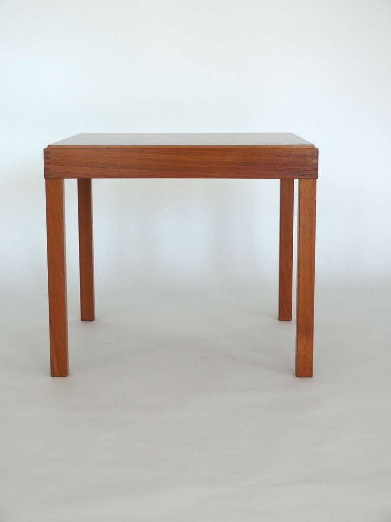 Large Danish Backgammon and Chess Table by Skovby Moebler In Excellent Condition In Beverly Hills, CA