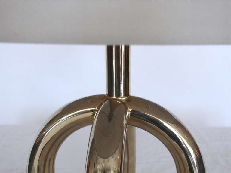 20th Century Petite Italian Brass Table Lamps