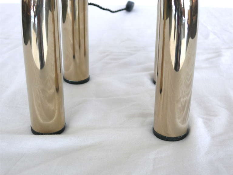Petite Italian Brass Table Lamps 1