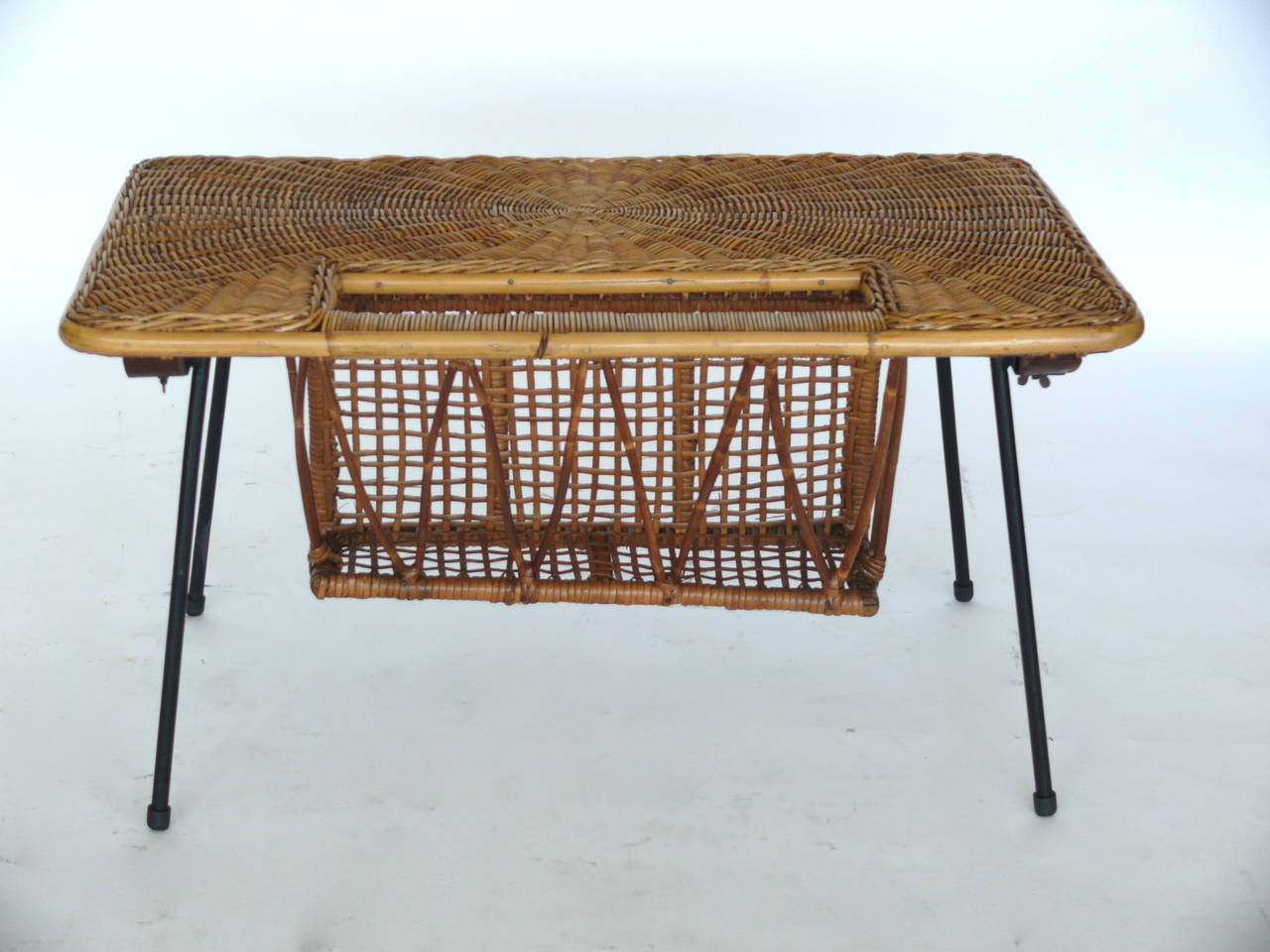 Rattan French Wicker Table