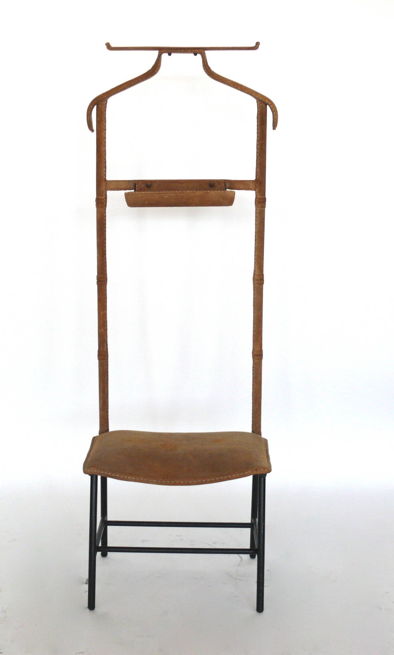 Mid-20th Century Jacques Adnet Valet