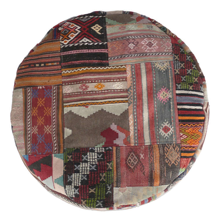 Giant Vintage Turkish Ottomans at 1stdibs