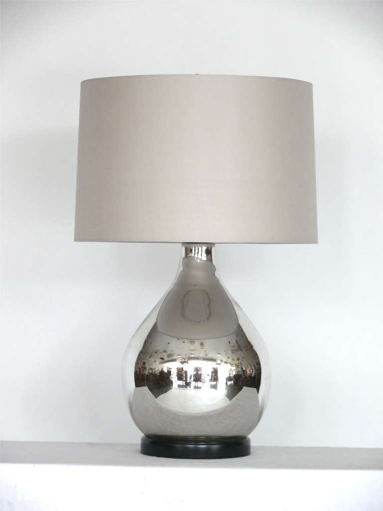 Mercury Glass Lamp