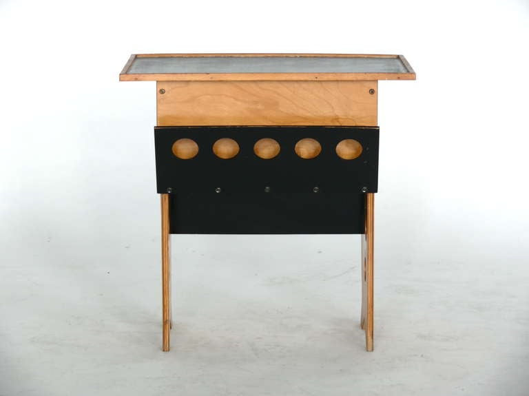 French Plywood Magazine Table at 1stDibs