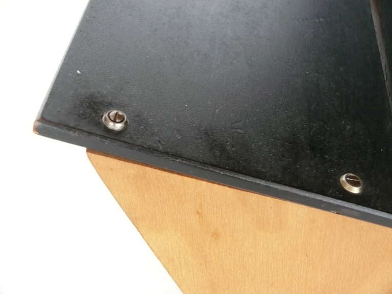 French Plywood Magazine Table at 1stDibs