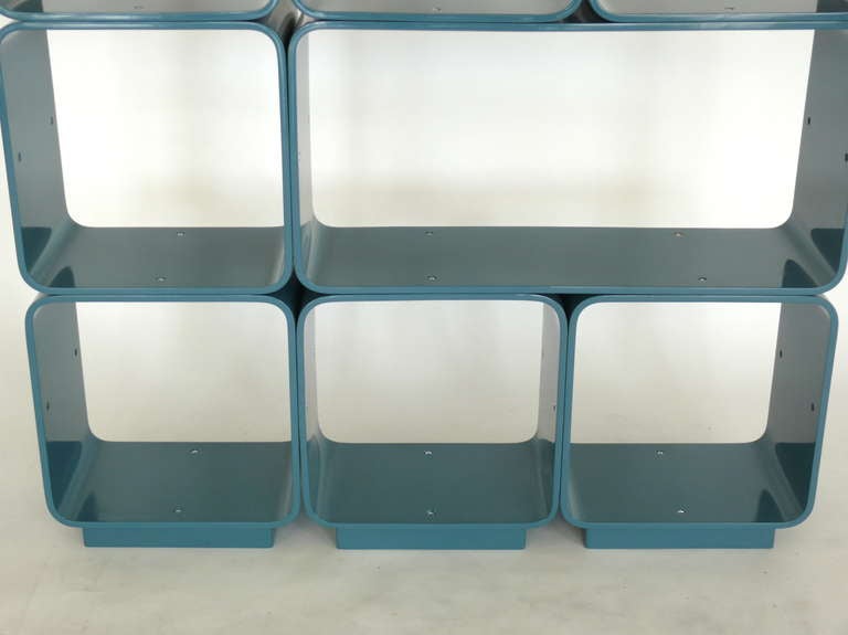 modular cube shelves