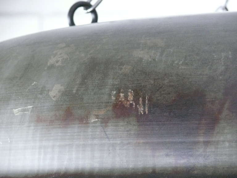Large French Industrial Dome Light 2