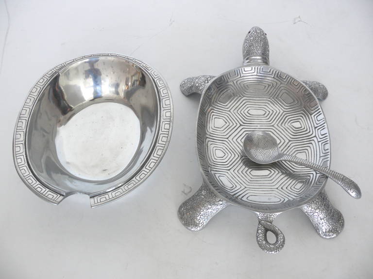 Arthur Court Turtle Serving Dish In Excellent Condition In Beverly Hills, CA
