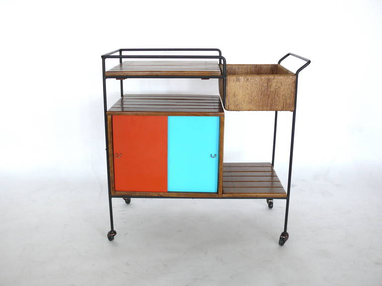 Arthur Umanoff Bar Cart 1