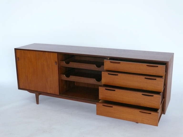 Teak Sideboard by Selig In Good Condition In Beverly Hills, CA