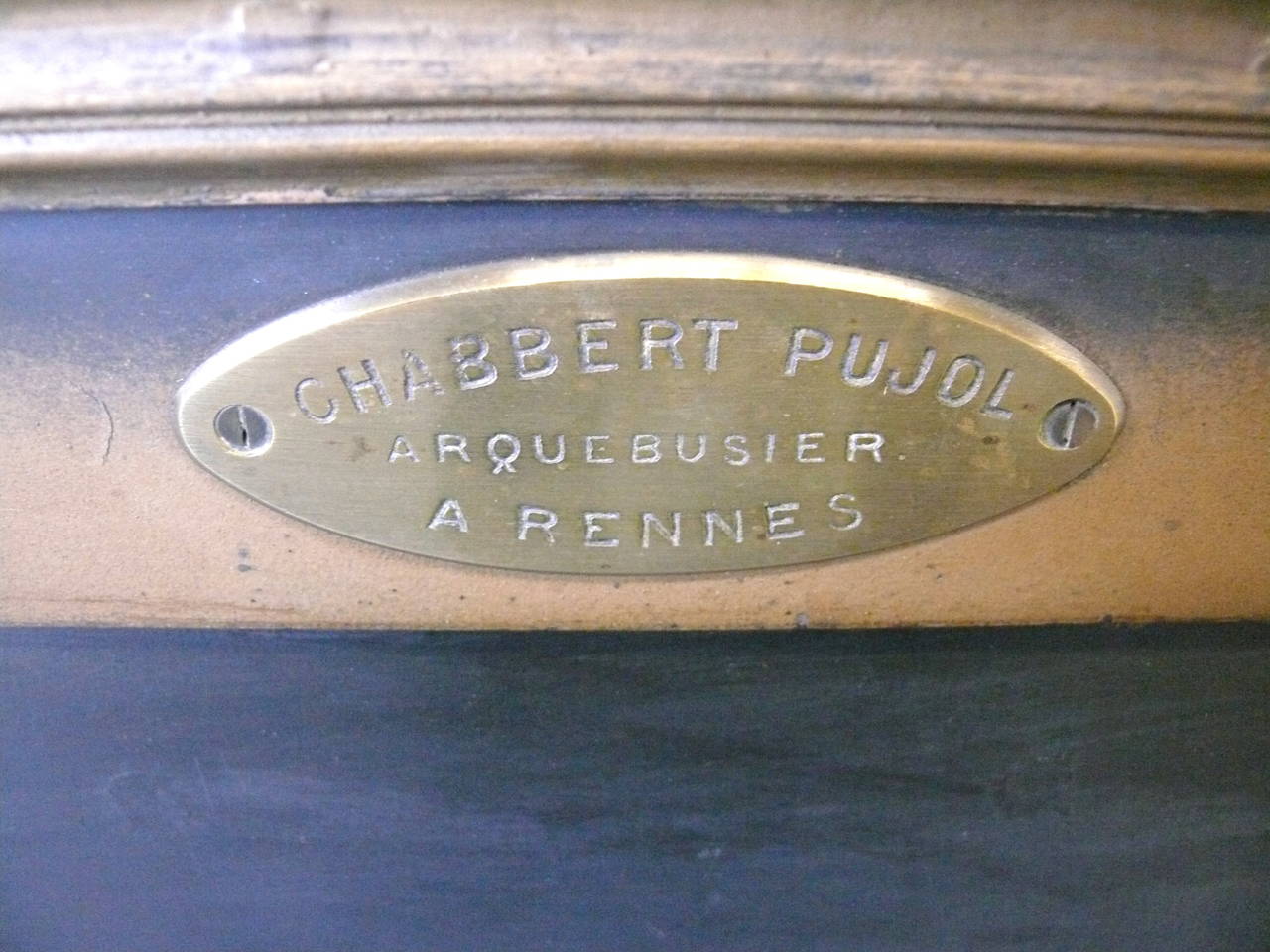 Antique Metal Safe In Fair Condition In Beverly Hills, CA