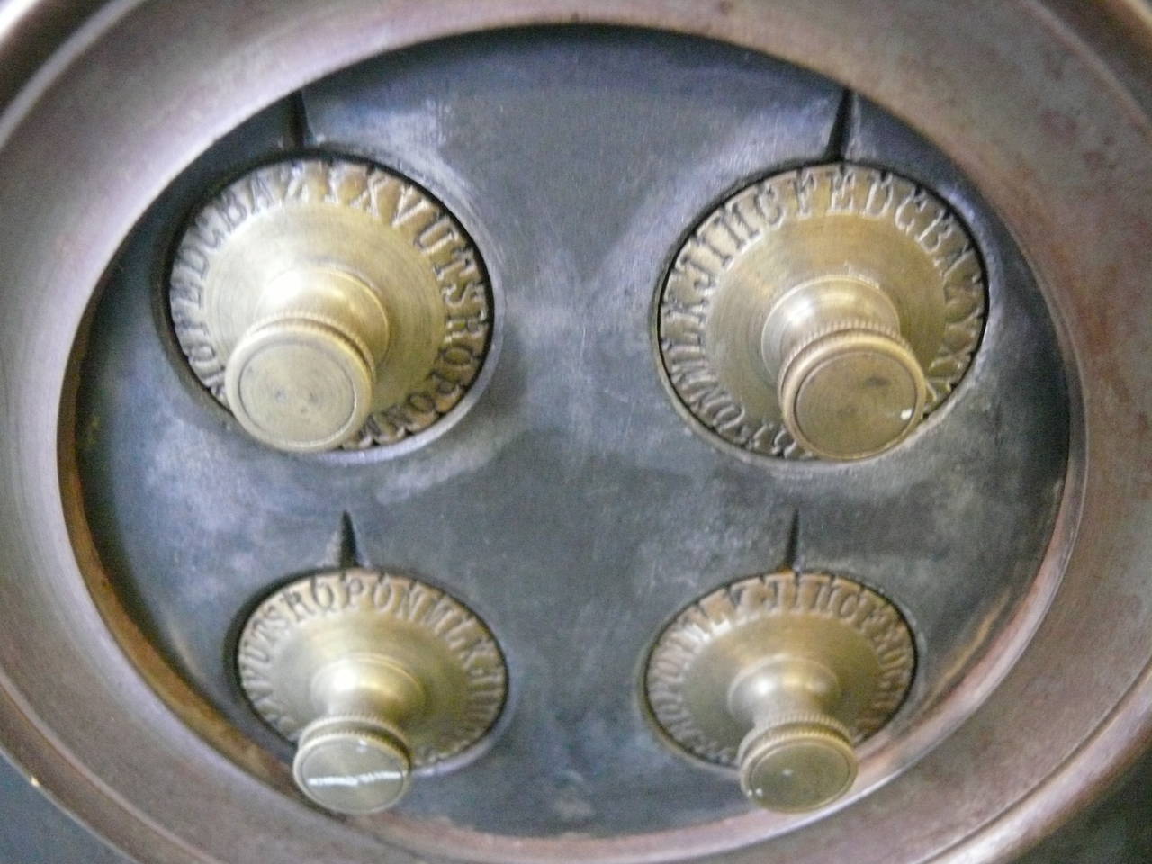 Mid-20th Century Antique Metal Safe