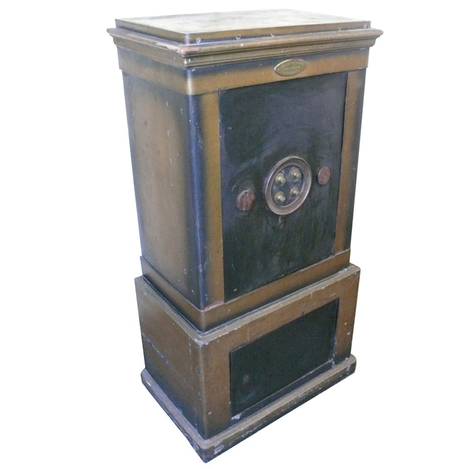 Antique Metal Safe