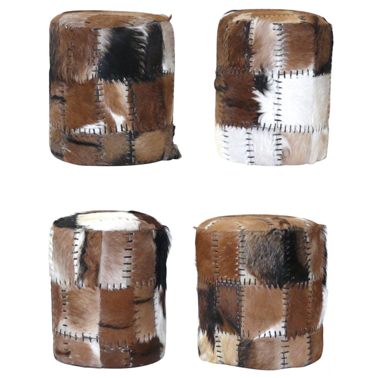 Set of Four Pony Stools