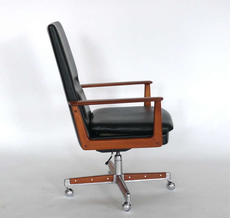 Danish Arne Vodder Desk Chair