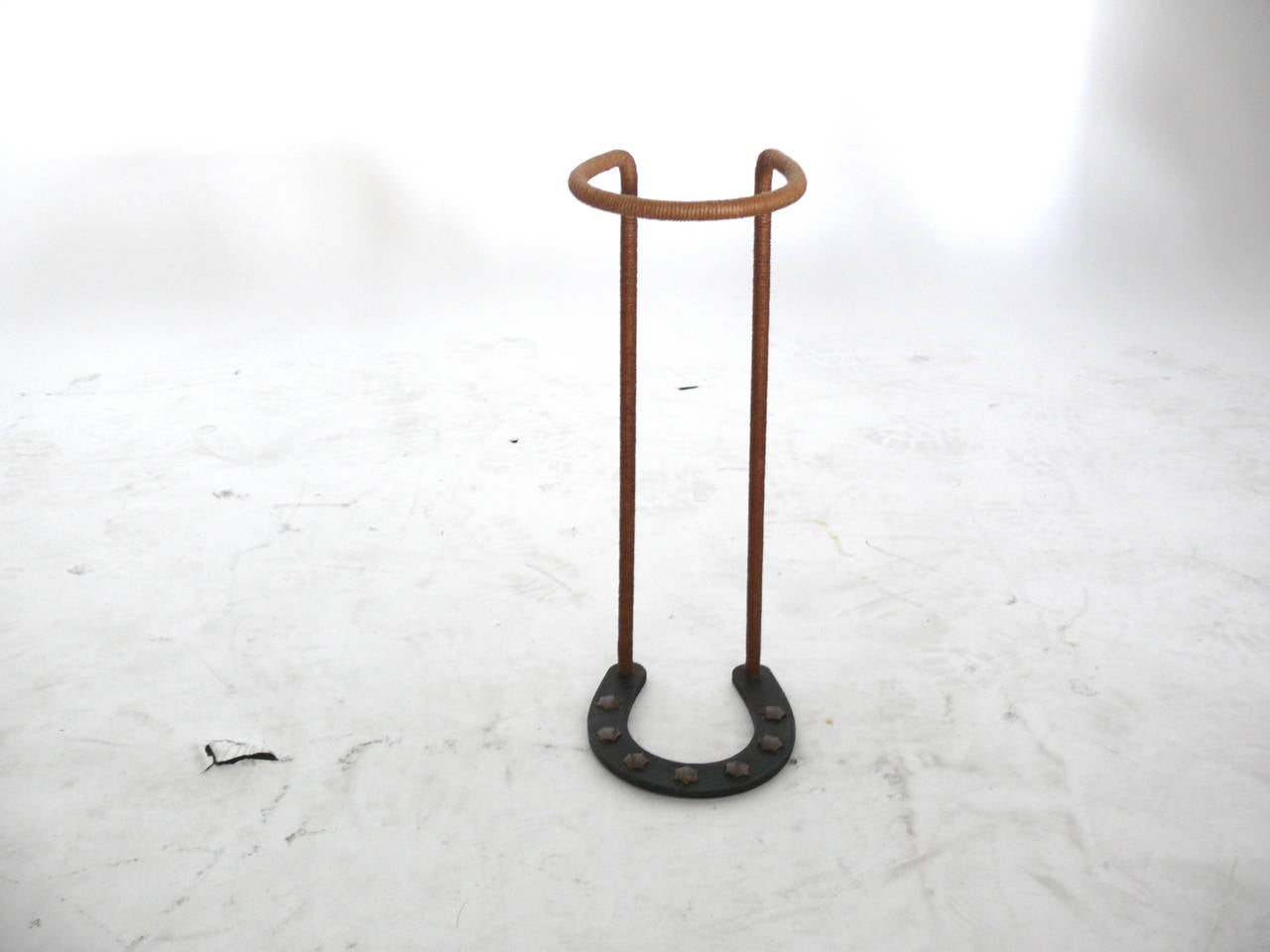 Umbrella Stand by Jacques Adnet In Excellent Condition In Beverly Hills, CA