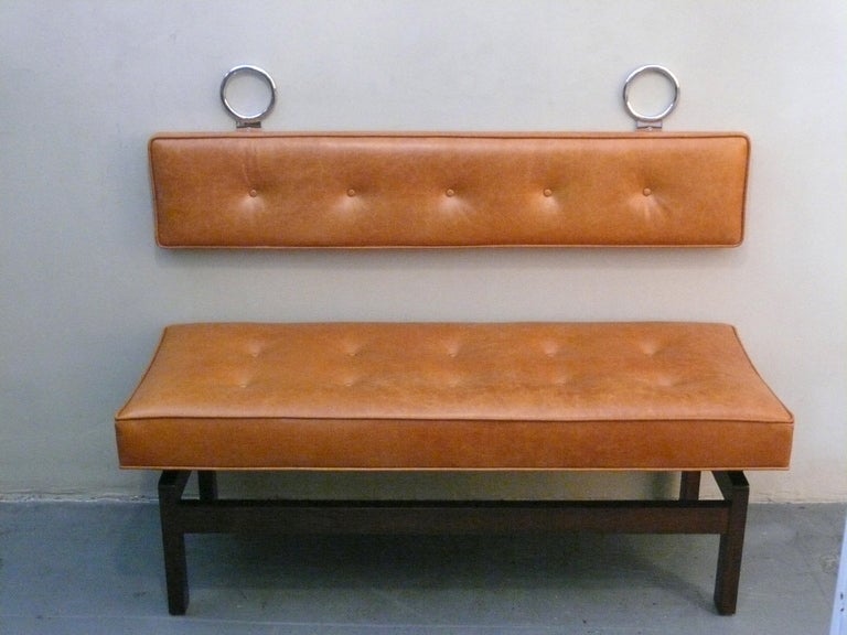 Banc en cuir Atelier