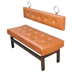 Atelier Leather Bench