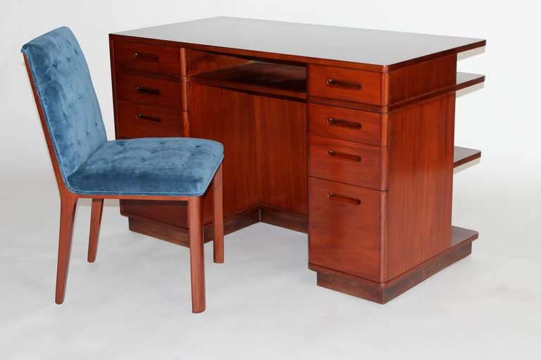 Edward Wormley for Dunbar Writing Desk and Chair 4